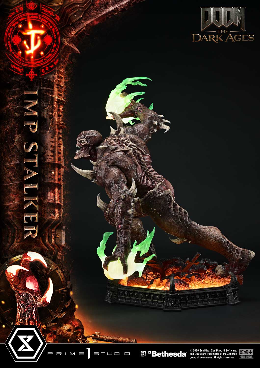 Ultimate Premium Masterline "Doom: The Dark Ages" Imp Stalker