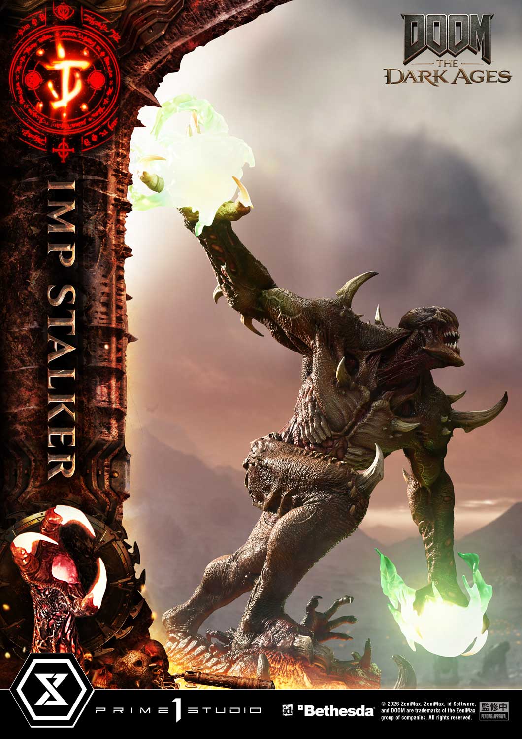 Ultimate Premium Masterline "Doom: The Dark Ages" Imp Stalker