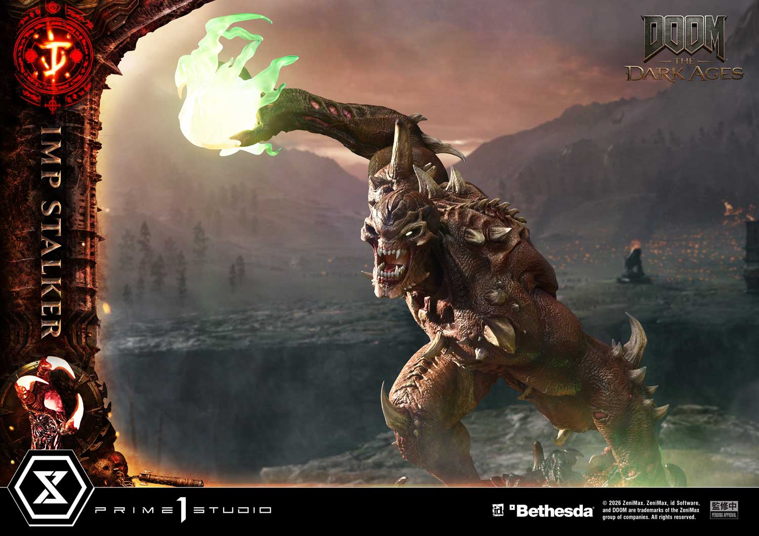 Ultimate Premium Masterline "Doom: The Dark Ages" Imp Stalker