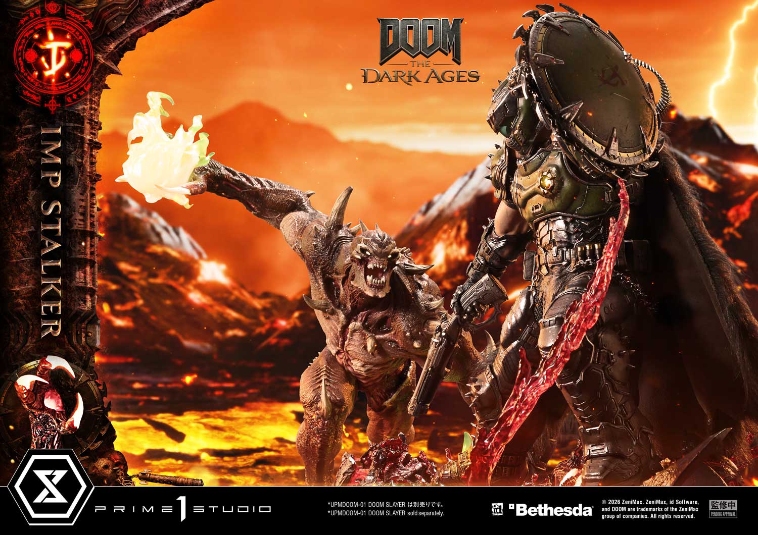 Ultimate Premium Masterline "Doom: The Dark Ages" Imp Stalker