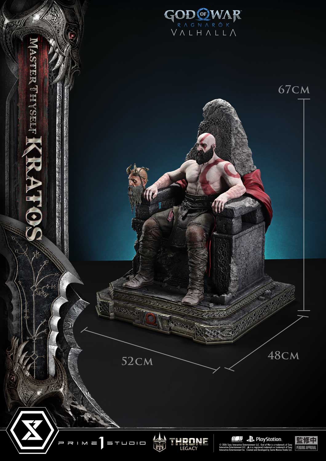 Throne Legacy "God of War Ragnarok" Kratos Master Thyself