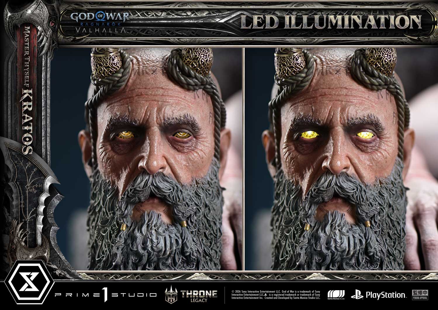 Throne Legacy "God of War Ragnarok" Kratos Master Thyself