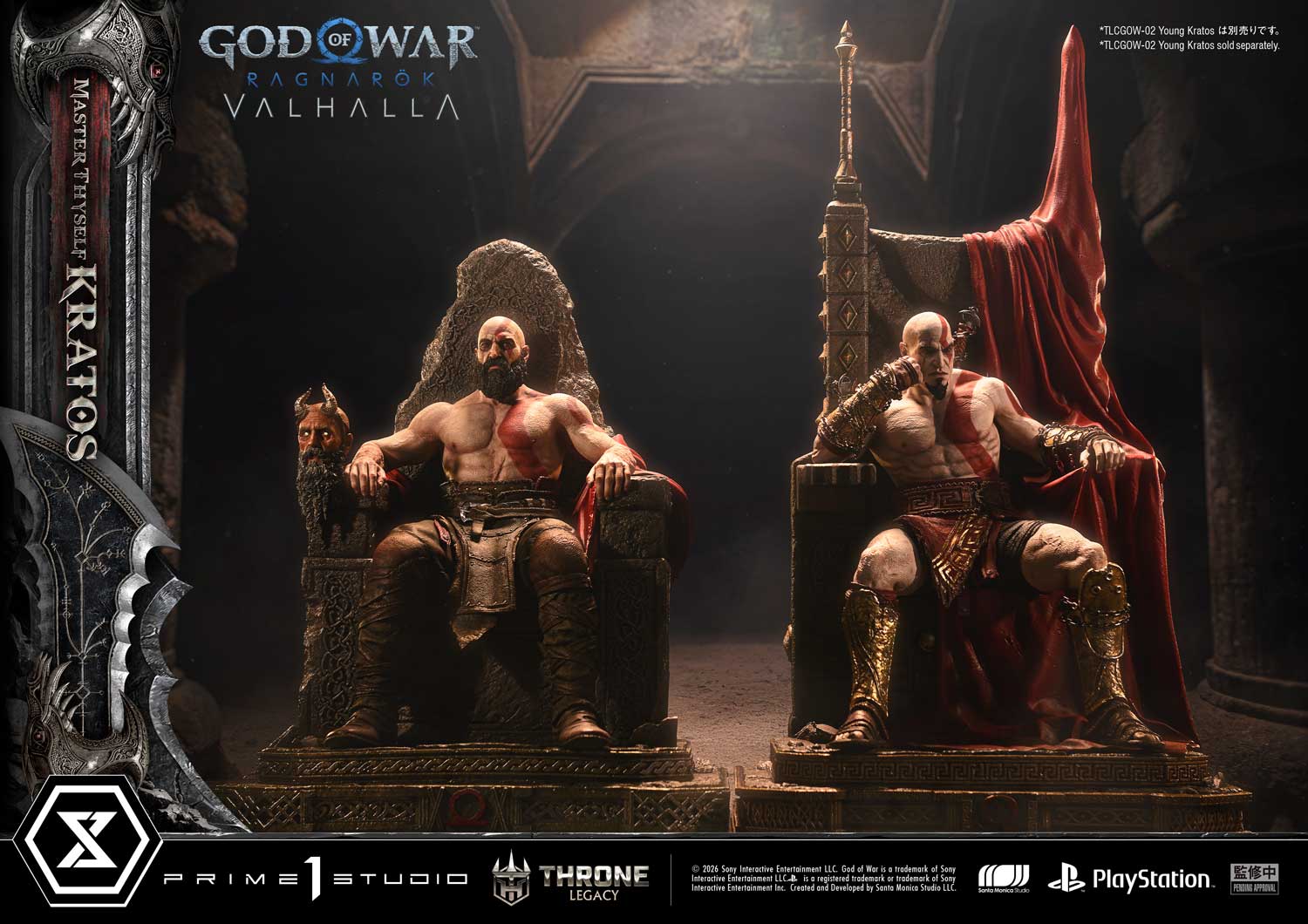 Throne Legacy "God of War Ragnarok" Kratos Master Thyself