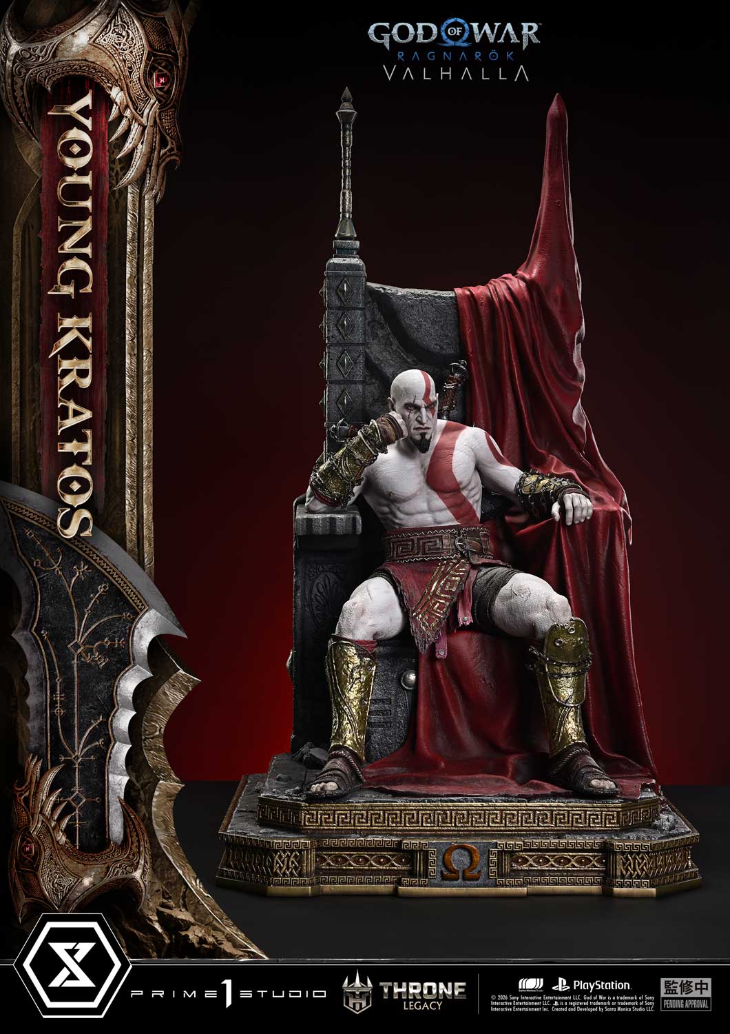 Throne Legacy "God of War Ragnarok" Young Kratos