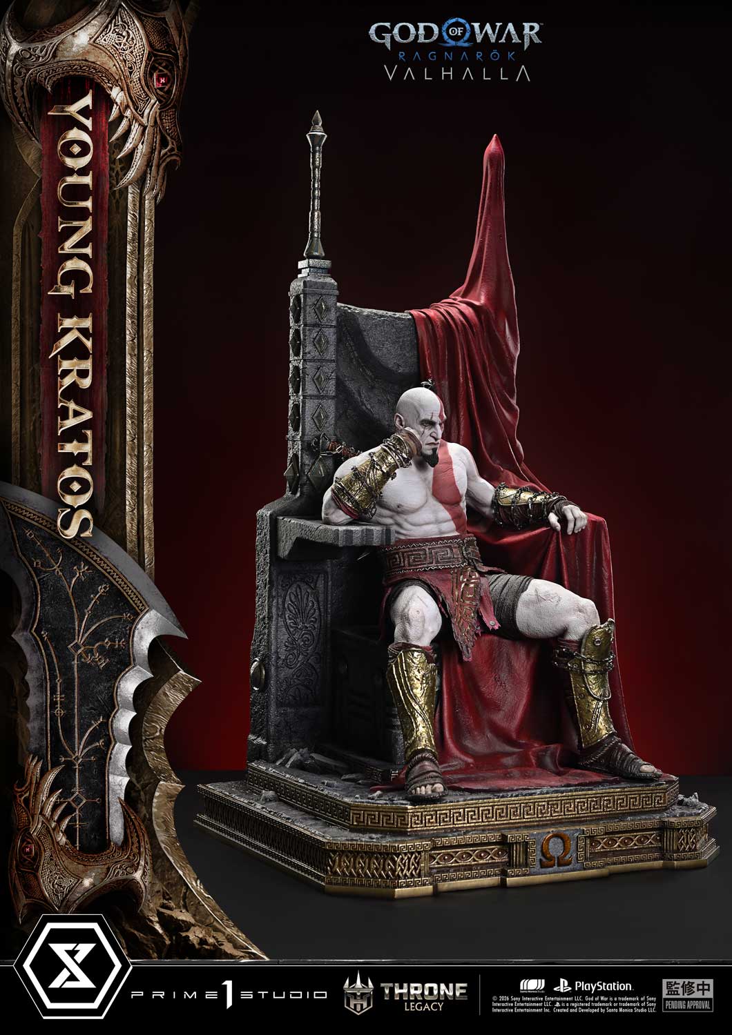 Throne Legacy "God of War Ragnarok" Young Kratos