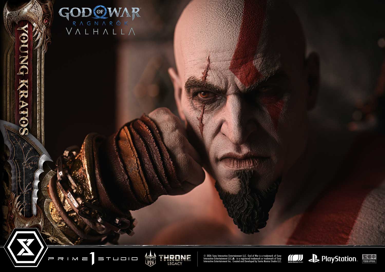 Throne Legacy "God of War Ragnarok" Young Kratos