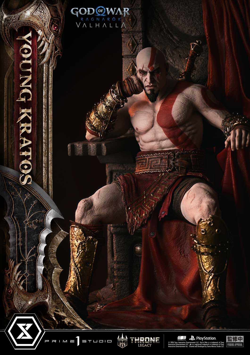 Throne Legacy "God of War Ragnarok" Young Kratos