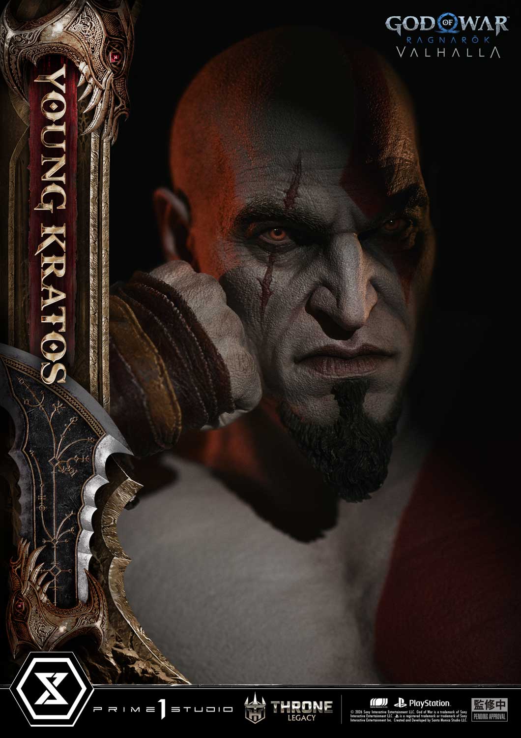 Throne Legacy "God of War Ragnarok" Young Kratos