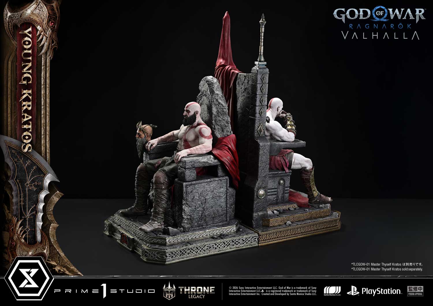 Throne Legacy "God of War Ragnarok" Young Kratos