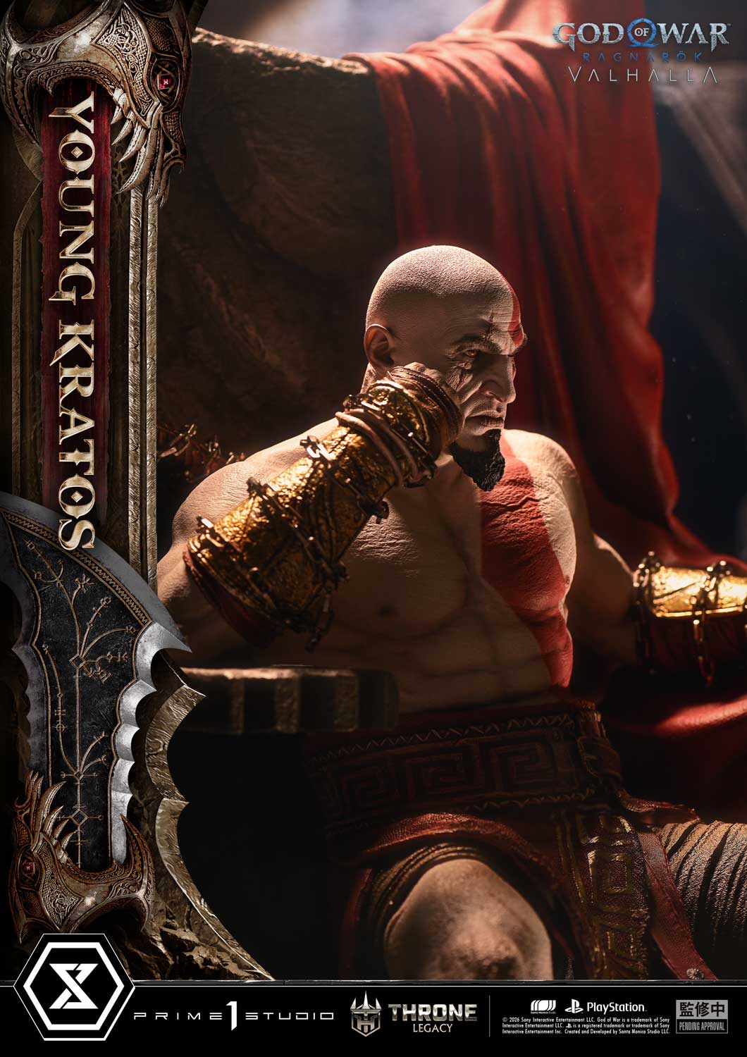 Throne Legacy "God of War Ragnarok" Young Kratos