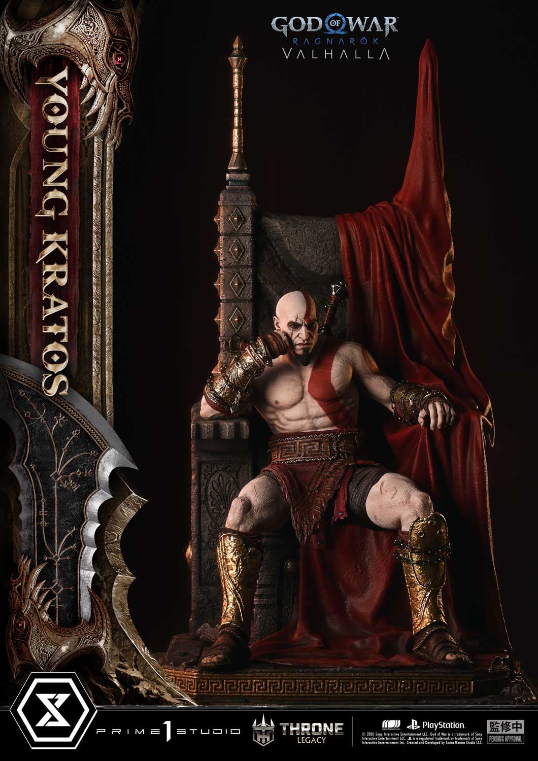 Throne Legacy "God of War Ragnarok" Young Kratos