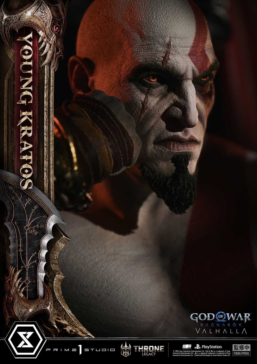 Throne Legacy "God of War Ragnarok" Young Kratos