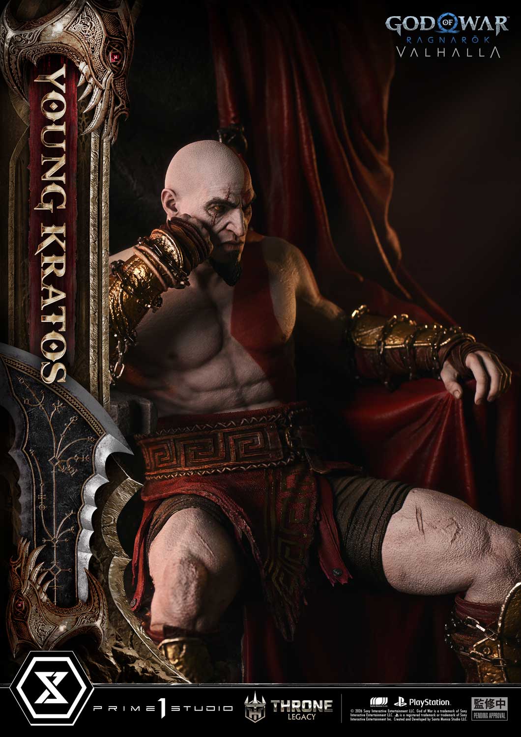 Throne Legacy "God of War Ragnarok" Young Kratos