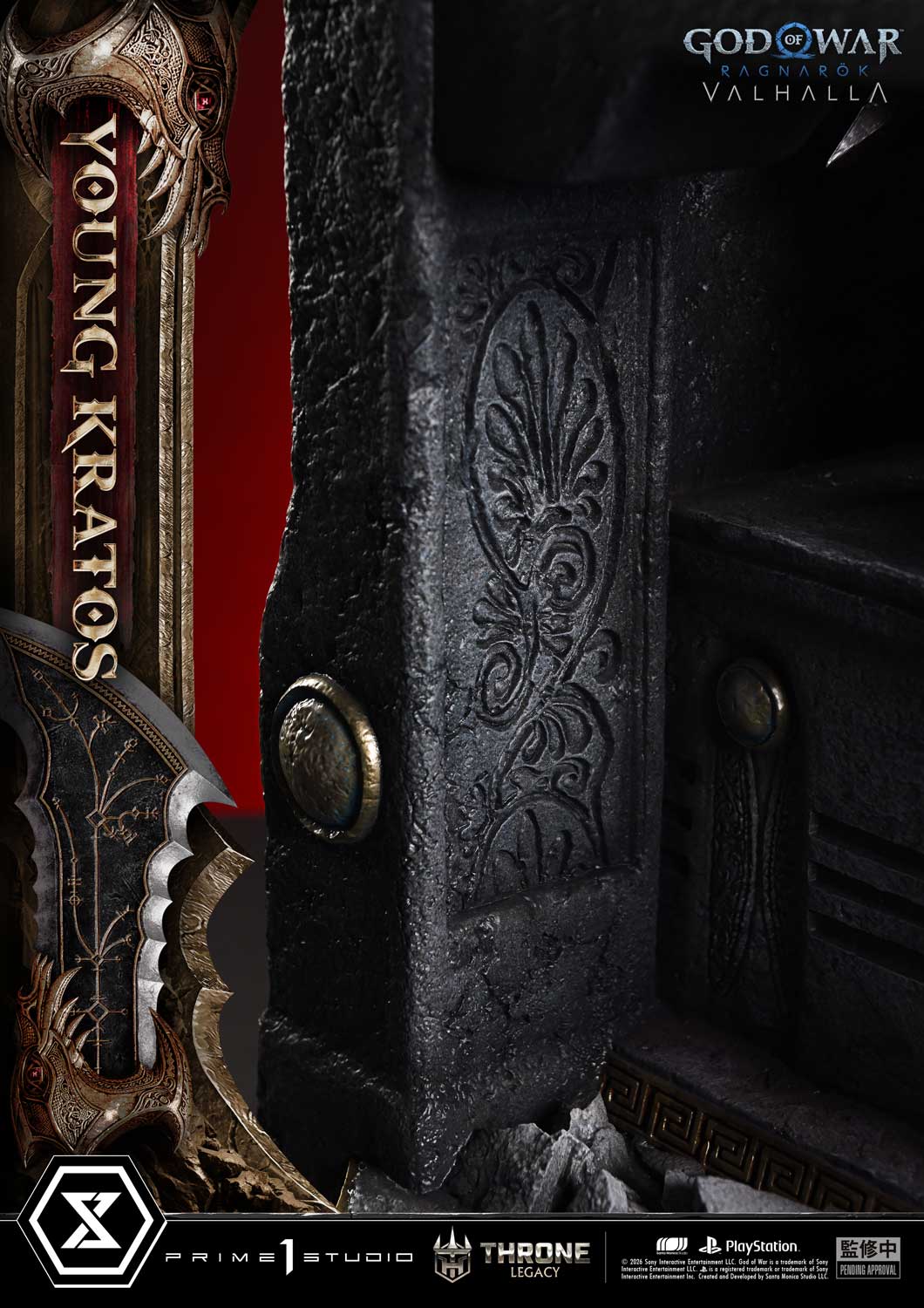 Throne Legacy "God of War Ragnarok" Young Kratos