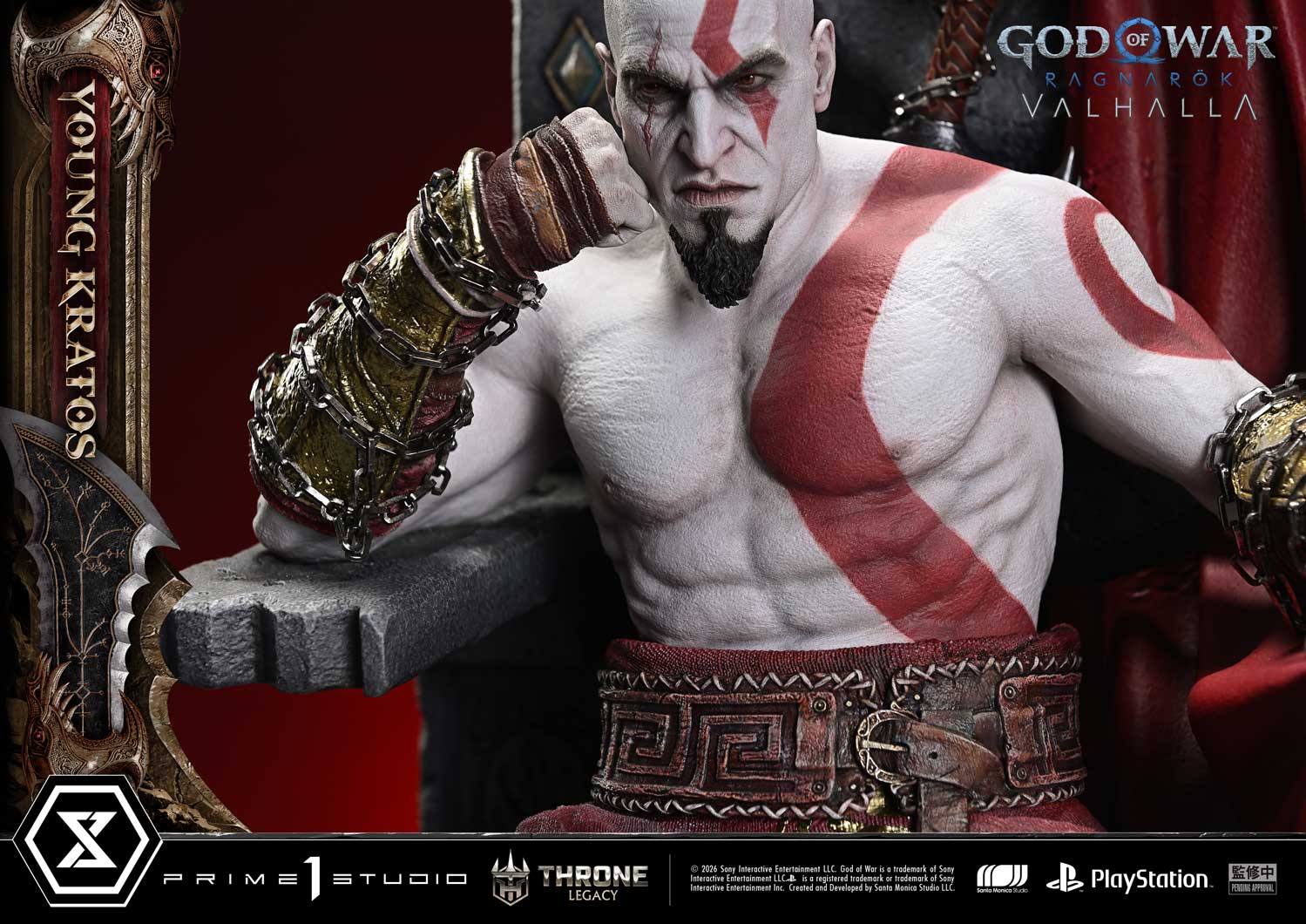 Throne Legacy "God of War Ragnarok" Young Kratos