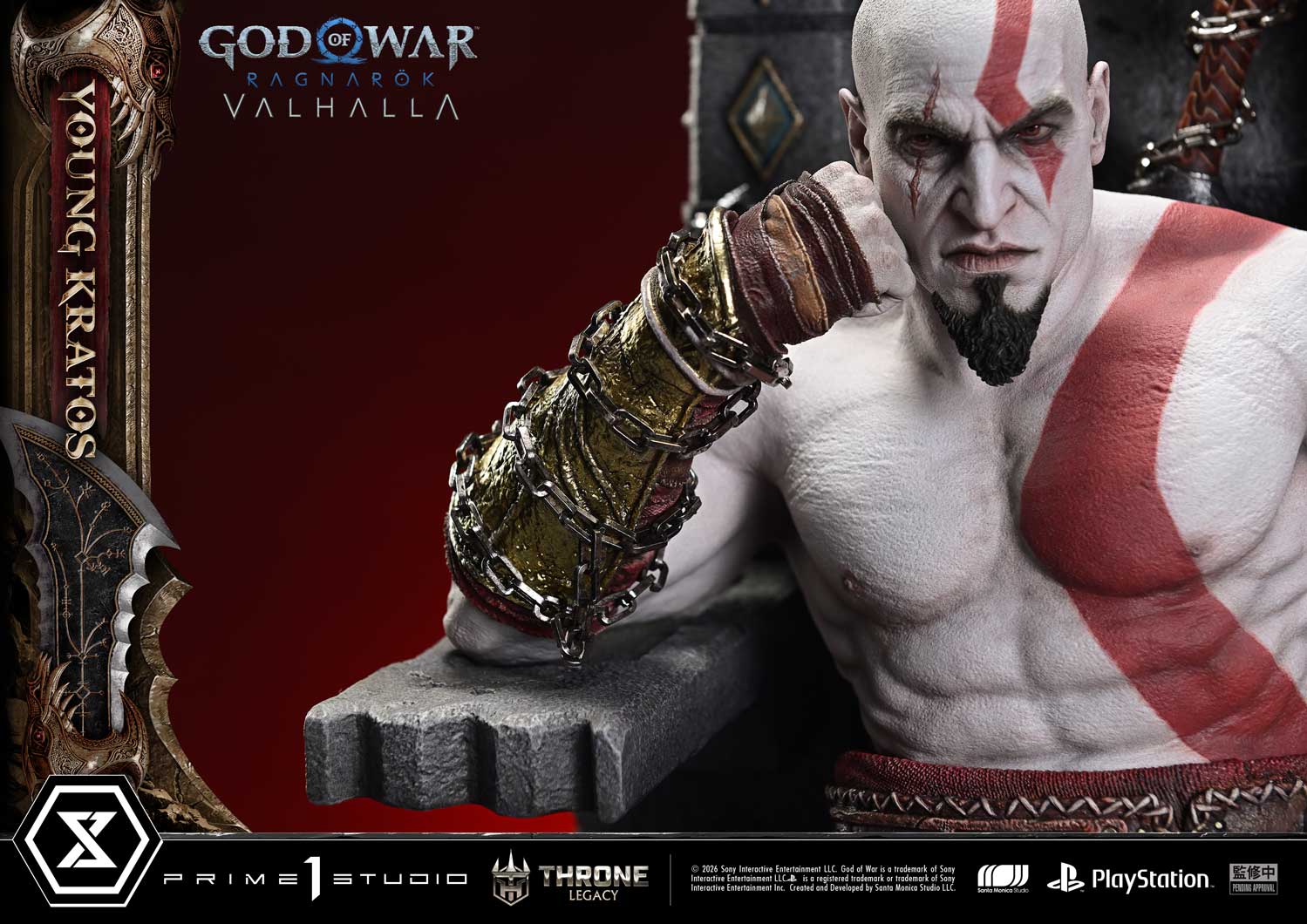 Throne Legacy "God of War Ragnarok" Young Kratos