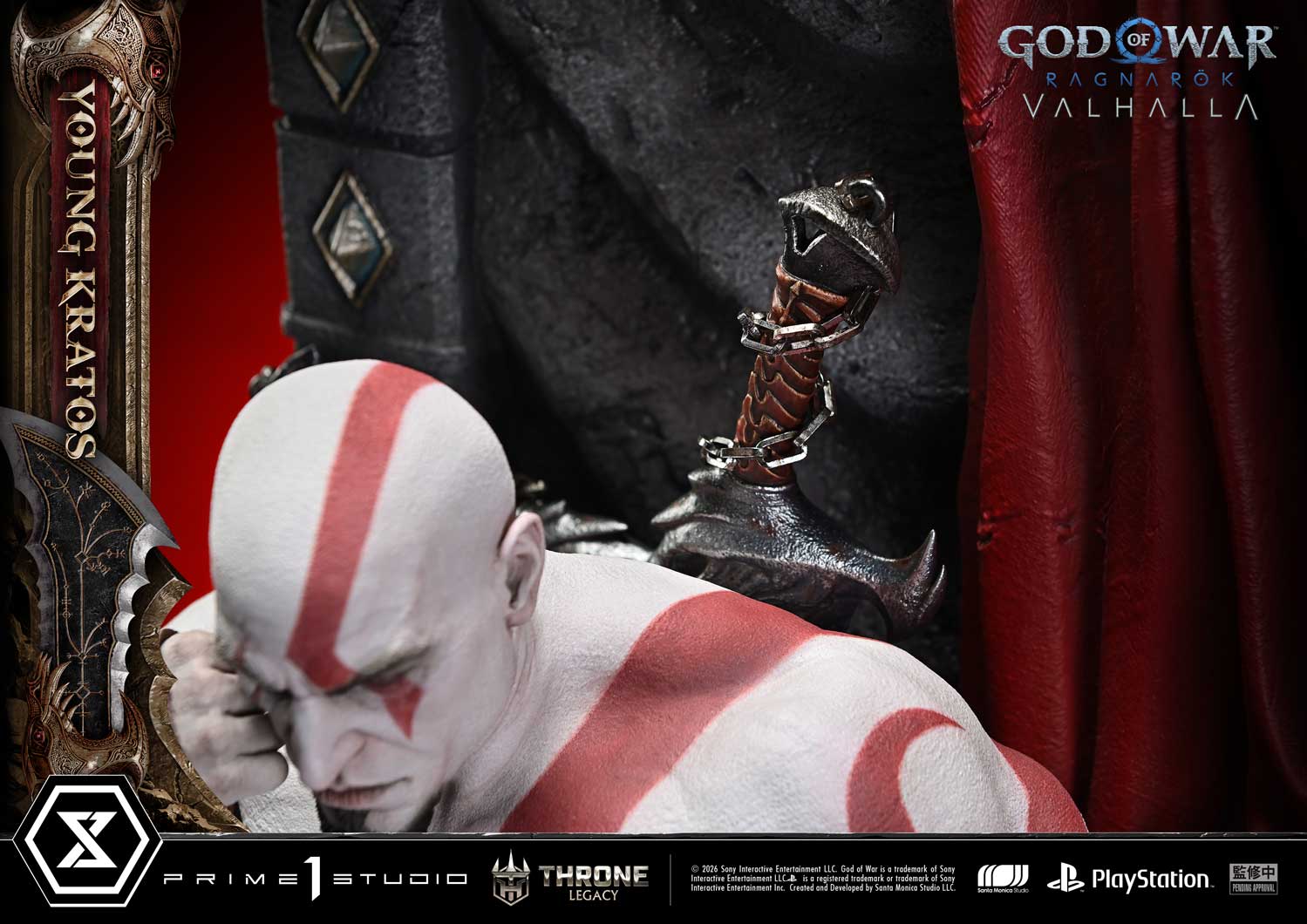 Throne Legacy "God of War Ragnarok" Young Kratos