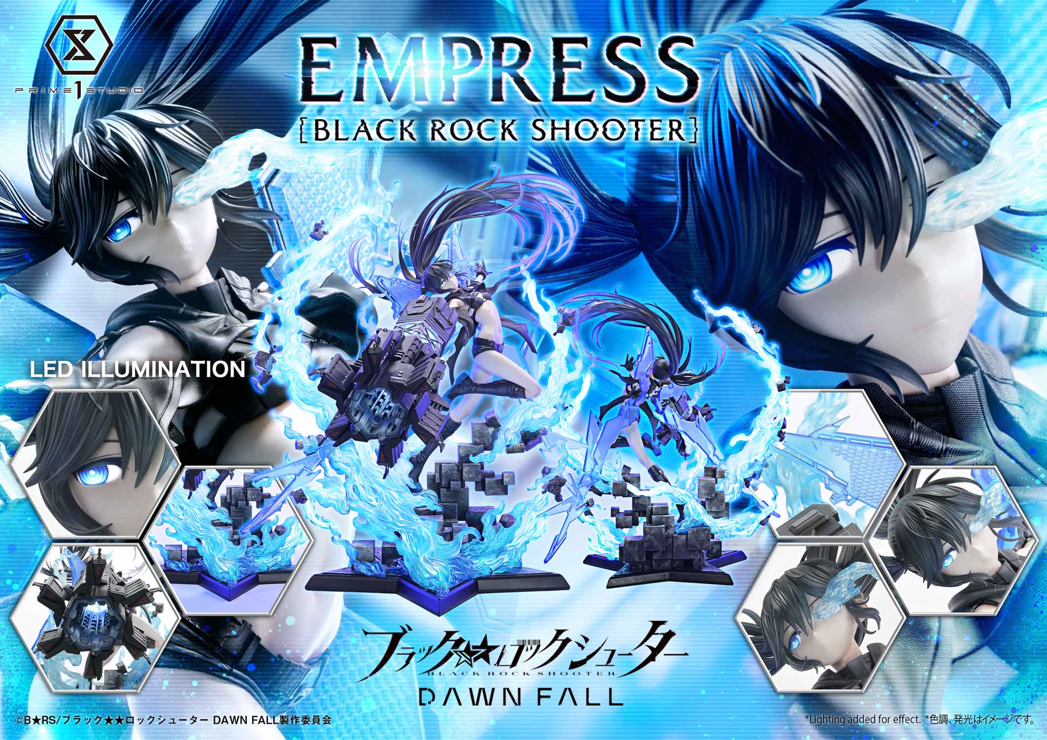 Ultimate Premium Masterline "Black Rock Shooter DAWN FALL" Empress (Black Rock Shooter) DX Edition