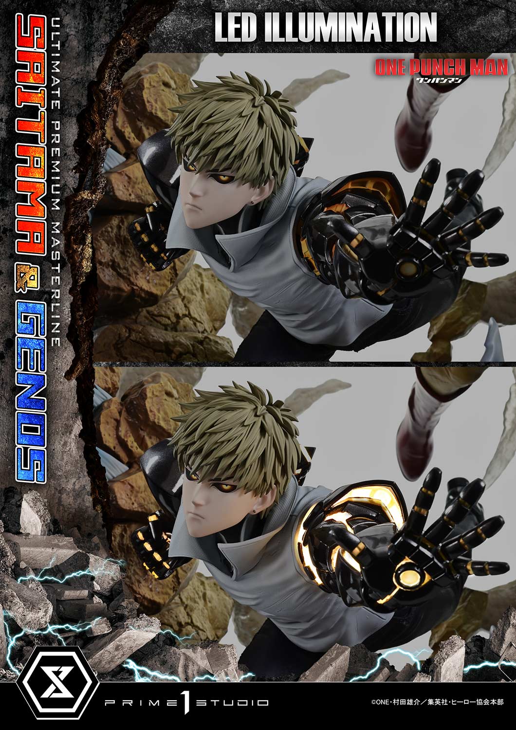 Ultimate Premium Masterline "One-Punch Man" Saitama & Genos DX Edition