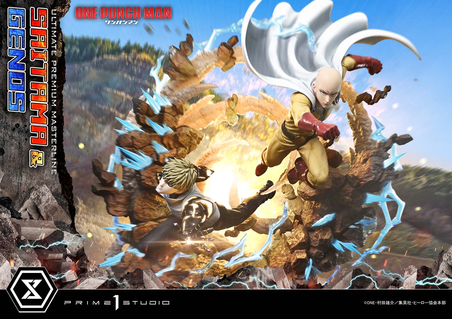 Ultimate Premium Masterline "One-Punch Man" Saitama & Genos DX Edition