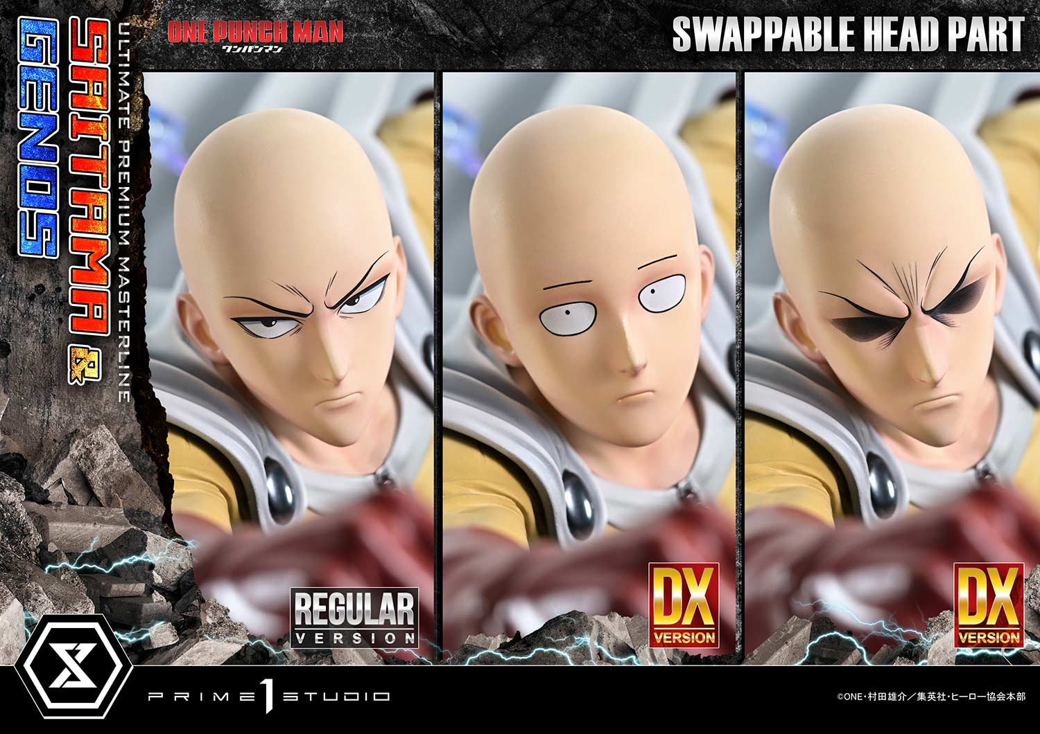 Ultimate Premium Masterline "One-Punch Man" Saitama & Genos DX Edition