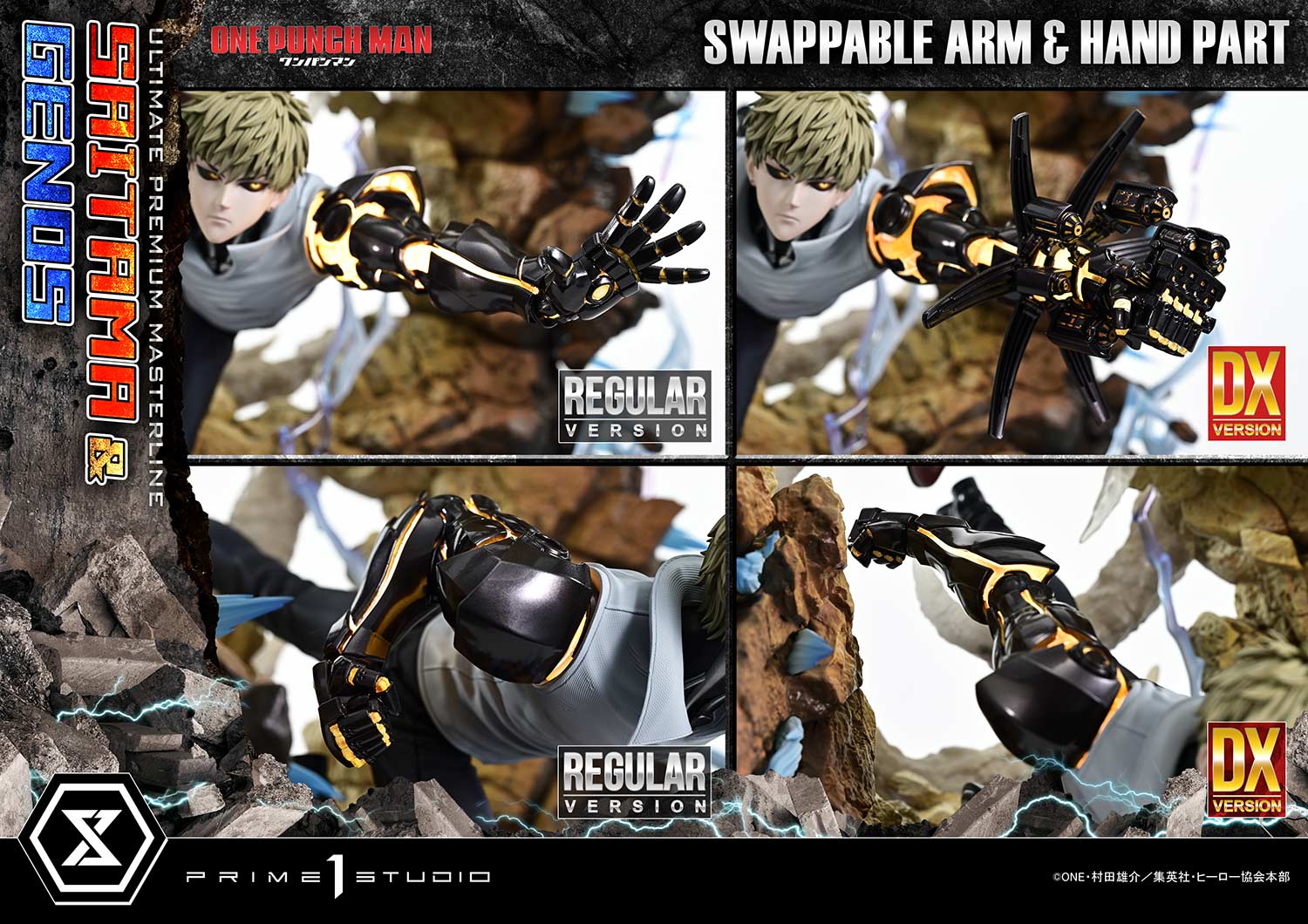 Ultimate Premium Masterline "One-Punch Man" Saitama & Genos DX Edition