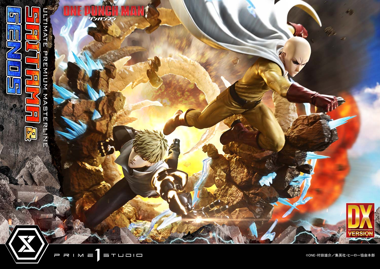 Ultimate Premium Masterline "One-Punch Man" Saitama & Genos DX Edition
