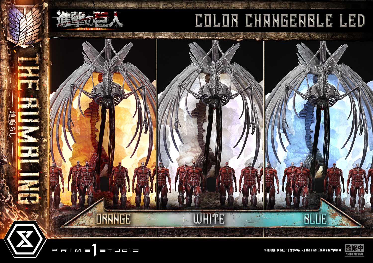 Ultimate Diorama Masterline "Attack on Titan" Rumbling