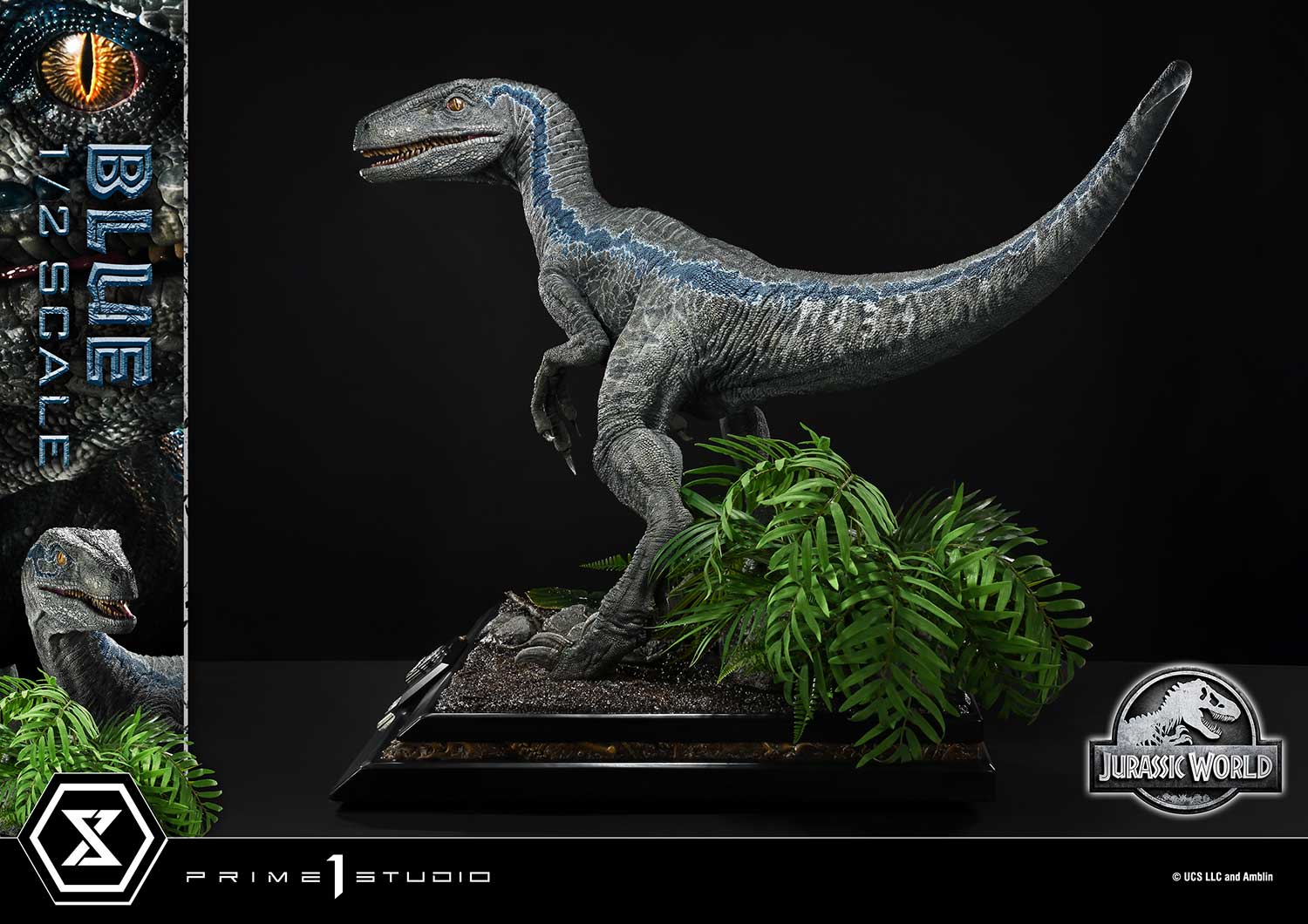 Legacy Museum Collection "Jurassic World: Fallen Kingdom" Blue 1/2 Scale