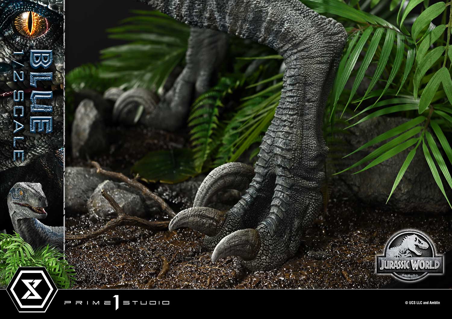 Legacy Museum Collection "Jurassic World: Fallen Kingdom" Blue 1/2 Scale