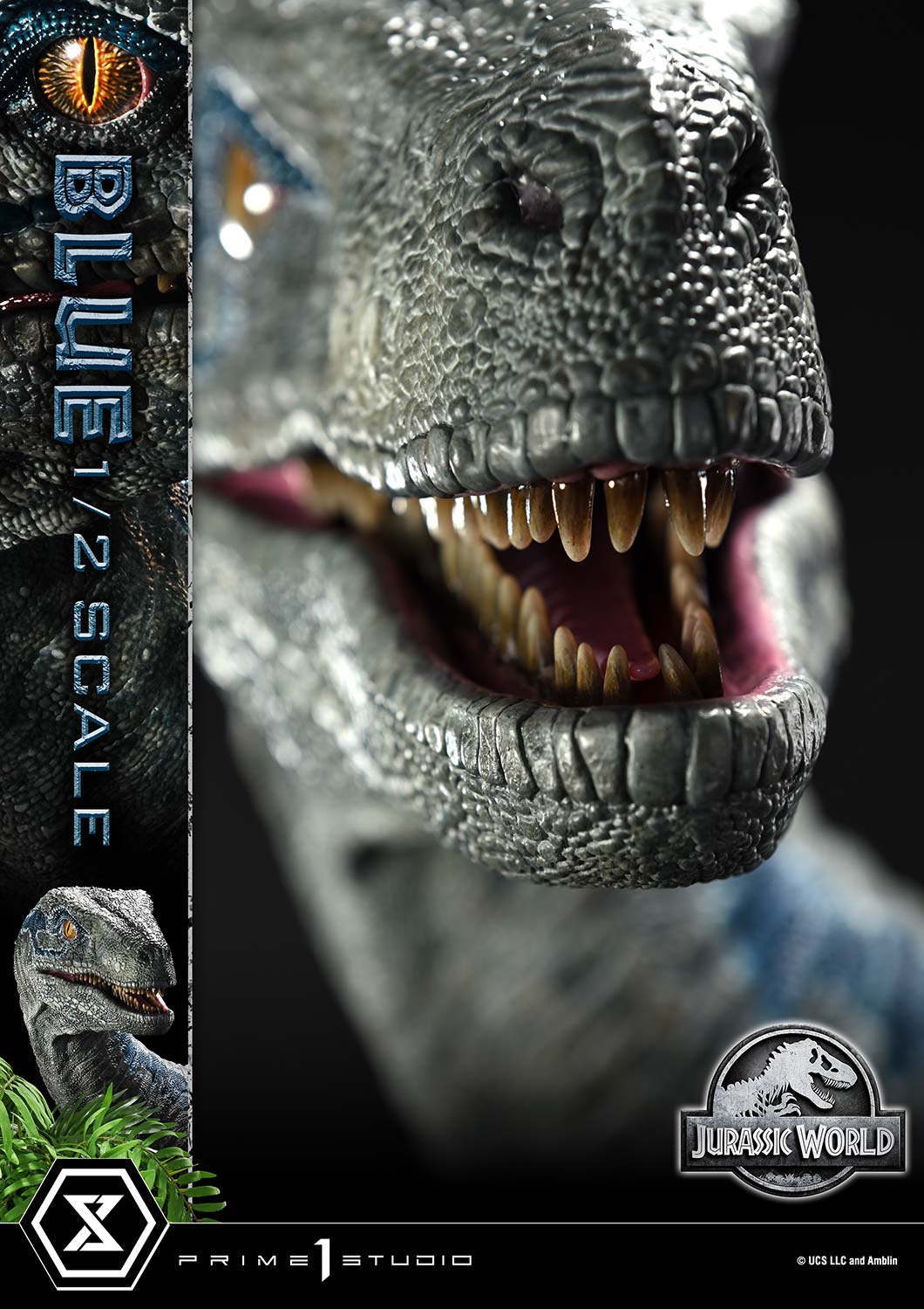 Legacy Museum Collection "Jurassic World: Fallen Kingdom" Blue 1/2 Scale