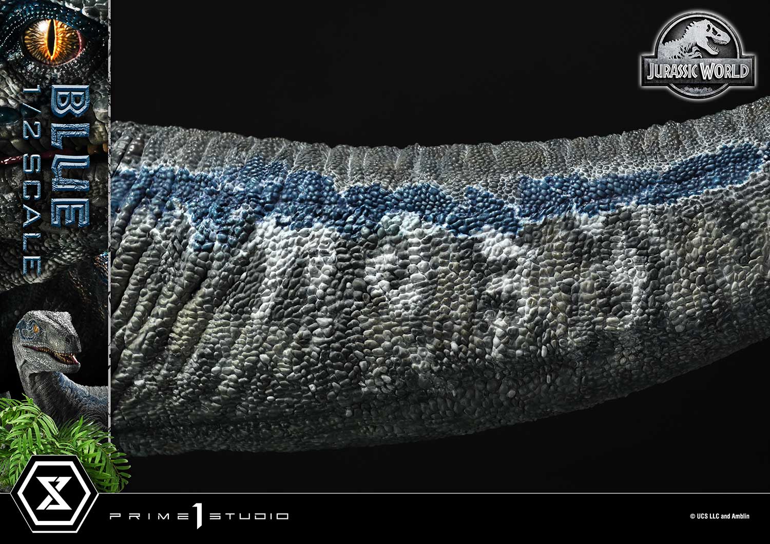Legacy Museum Collection "Jurassic World: Fallen Kingdom" Blue 1/2 Scale