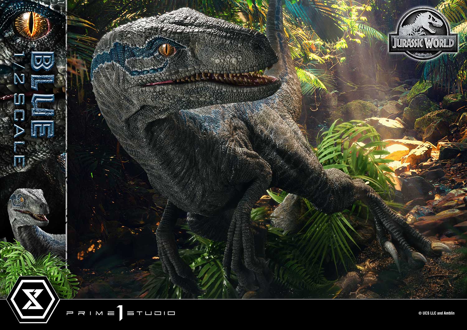 Legacy Museum Collection "Jurassic World: Fallen Kingdom" Blue 1/2 Scale