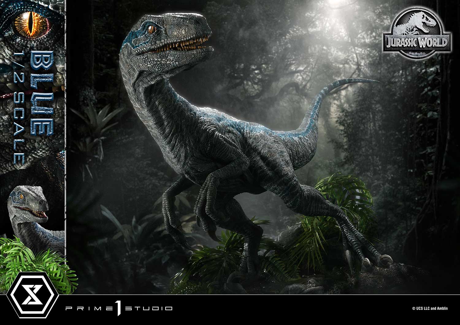 Legacy Museum Collection "Jurassic World: Fallen Kingdom" Blue 1/2 Scale