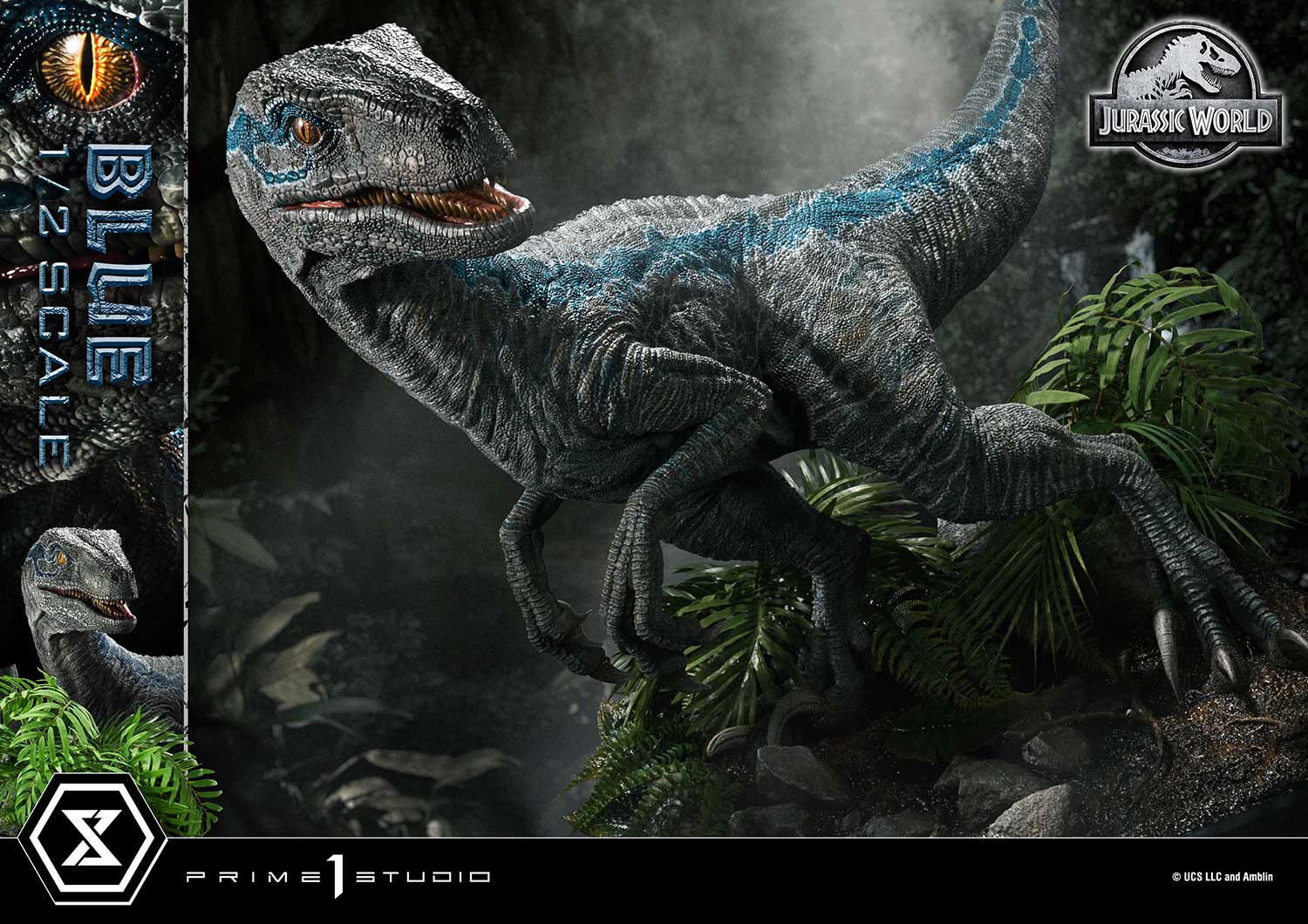 Legacy Museum Collection "Jurassic World: Fallen Kingdom" Blue 1/2 Scale