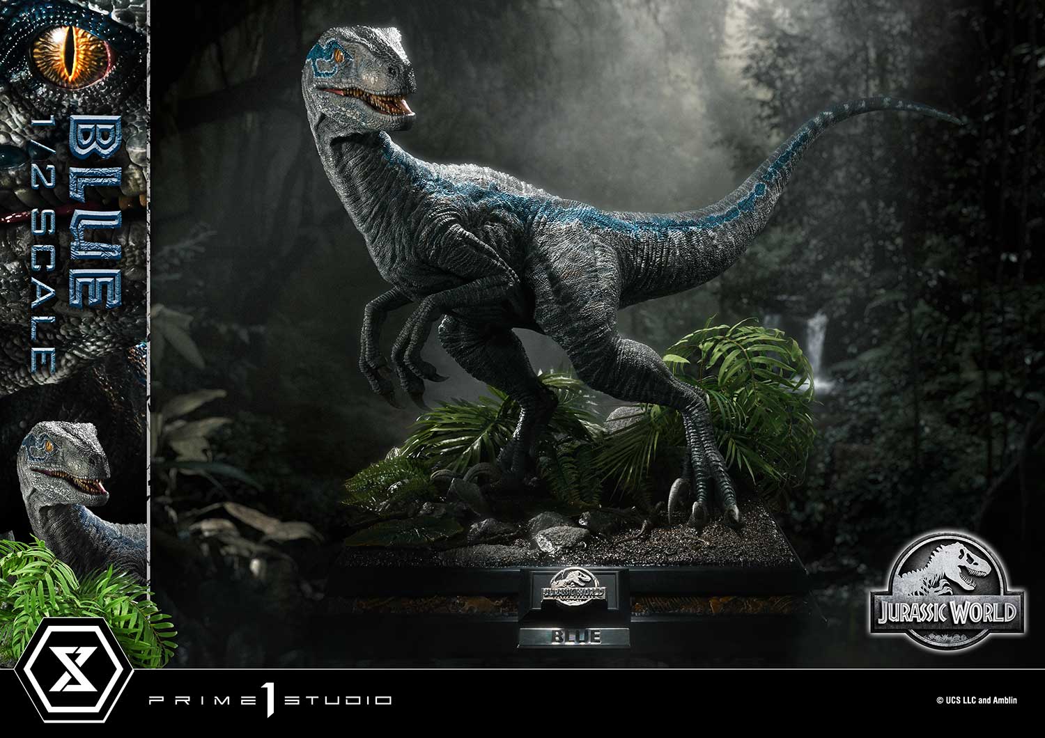 Legacy Museum Collection "Jurassic World: Fallen Kingdom" Blue 1/2 Scale