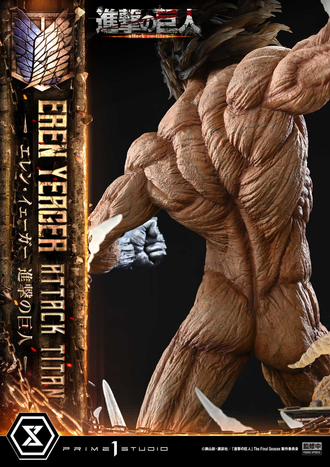 Ultimate Diorama Masterline "Attack on Titan" Eren Yeager Attack Titan