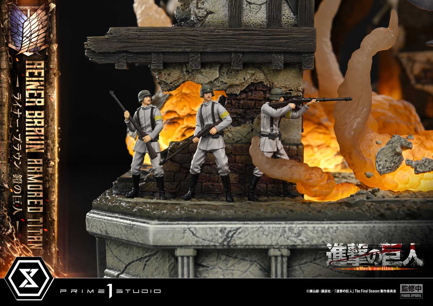 Ultimate Diorama Masterline "Attack on Titan" Reiner Braun Armored Titan