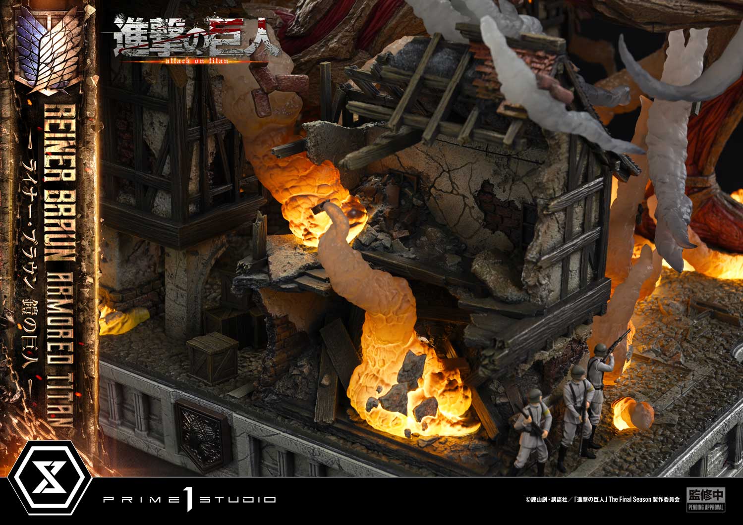 Ultimate Diorama Masterline "Attack on Titan" Reiner Braun Armored Titan