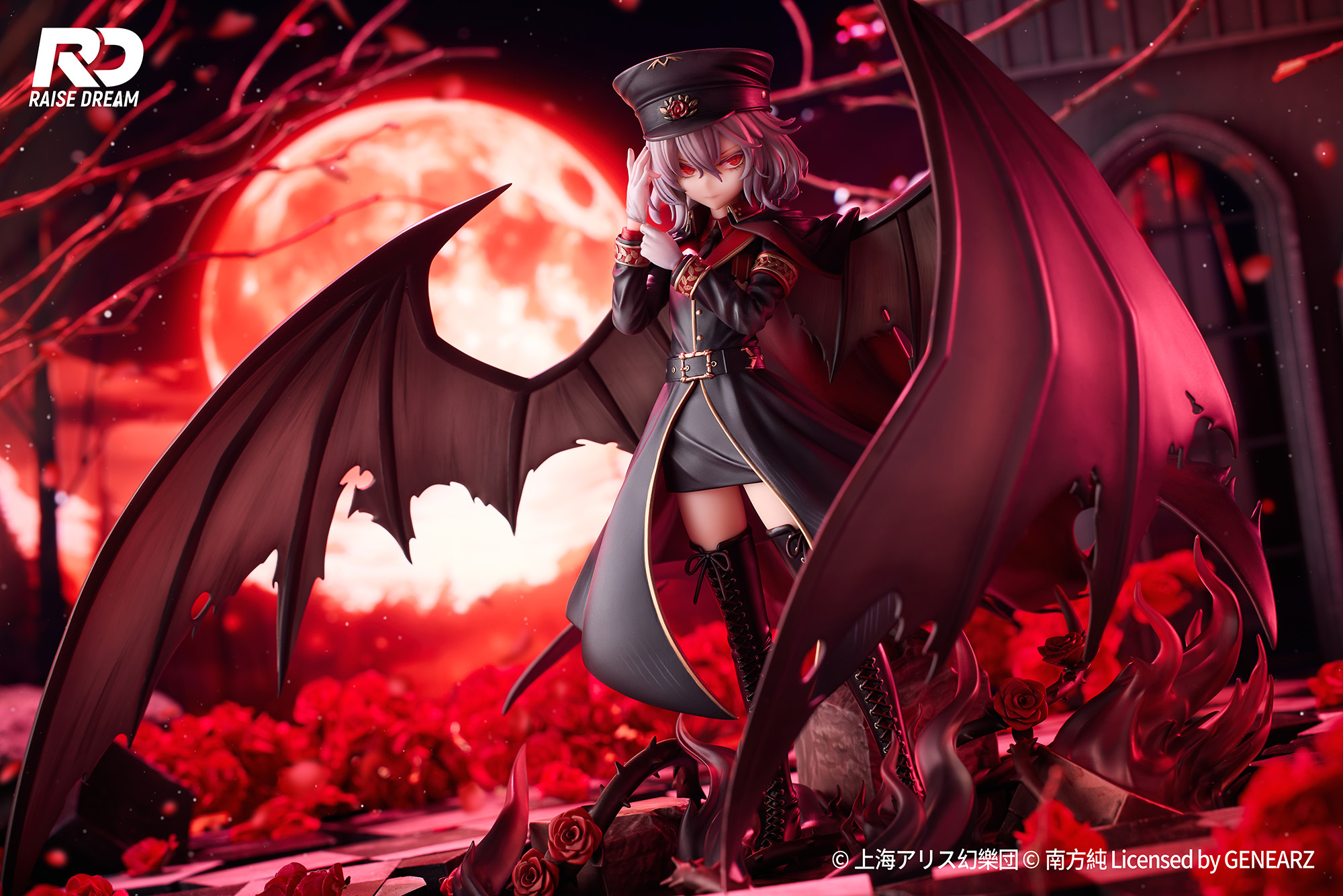 Raise Dream "Touhou Project" Remilia Scarlet Military Style Ver. Illustration by Sunao Minakata 1/6 scale figure