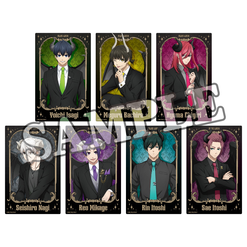 [Pre-order] "Blue Lock" Clear Card Set Seven Deadly Sinners