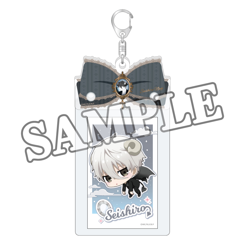 [Pre-order] "Blue Lock" Acrylic Card Case with Photo Card The Seven Deadly Sinners Motif Nagi Seishiro