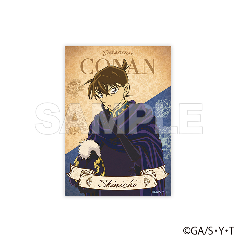"Detective Conan" Hard Card Case (with Card) Classical Kudo Shinichi