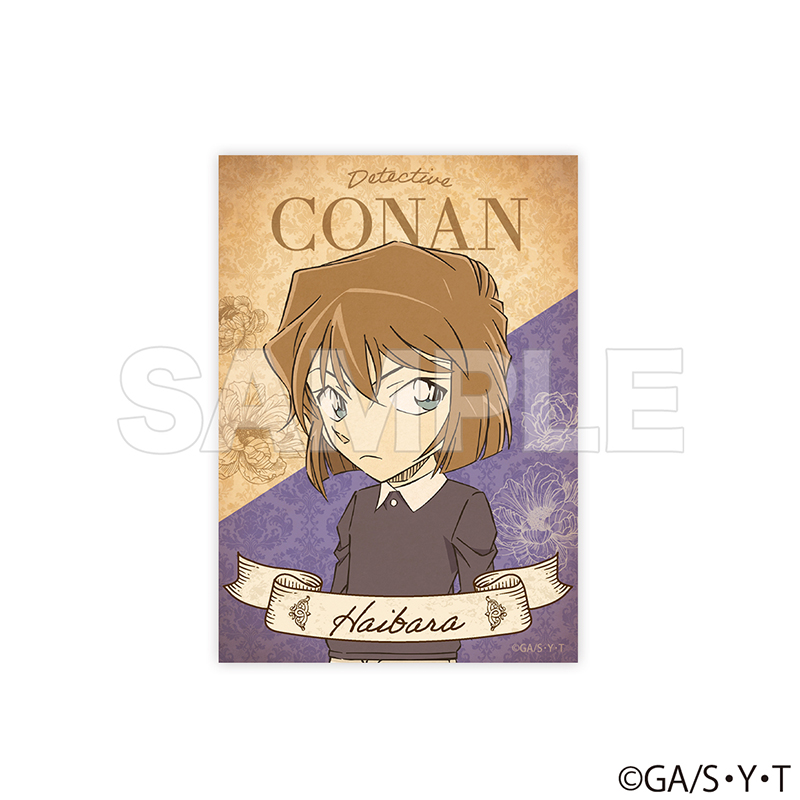 "Detective Conan" Hard Card Case (with Card) Classical Haibara Ai