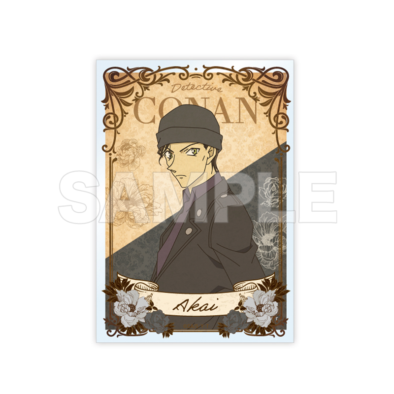 "Detective Conan" Hard Card Case (with Card) Classical Akai Shuichi