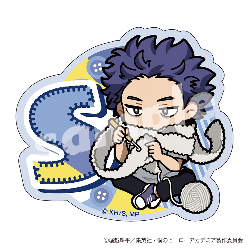 "My Hero Academia" Sticker Knit! Knitted Plush Deformed Shinso Hitoshi