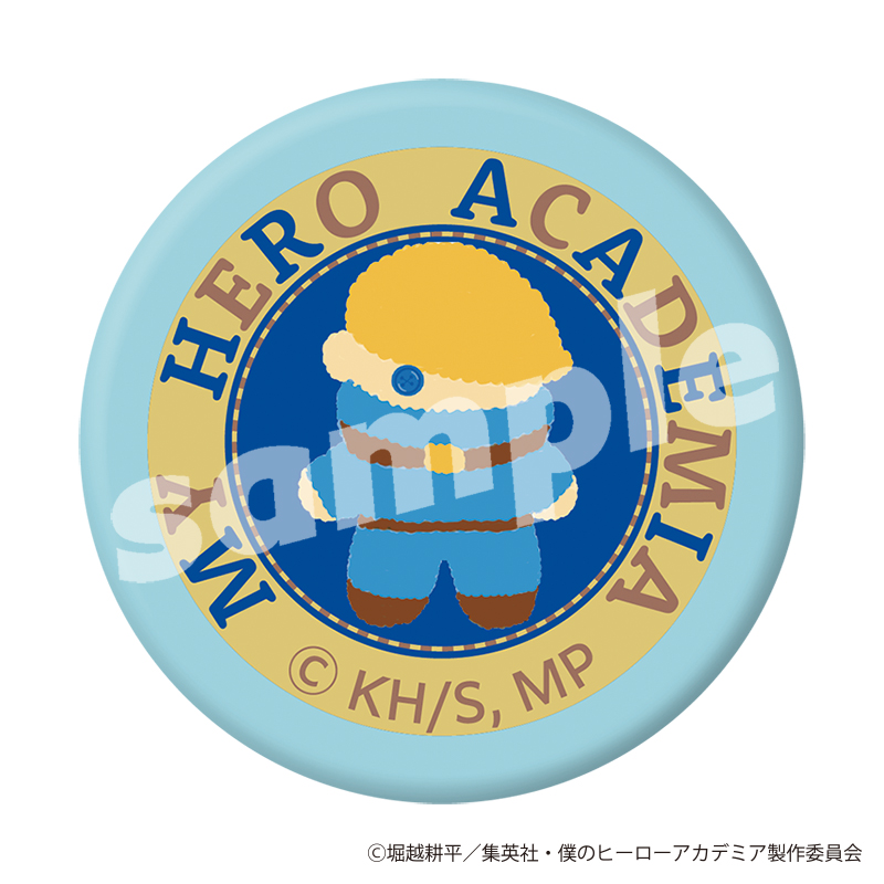 "My Hero Academia" Embroidery Can Mirror Knit! Knitted Plush Motif Best Jeanist