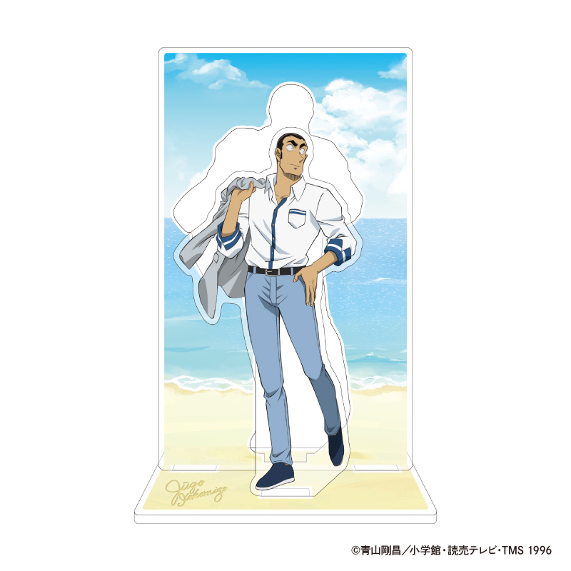 "Detective Conan" Acrylic Stand with Background Frame Seaside Yokomizo Jugo