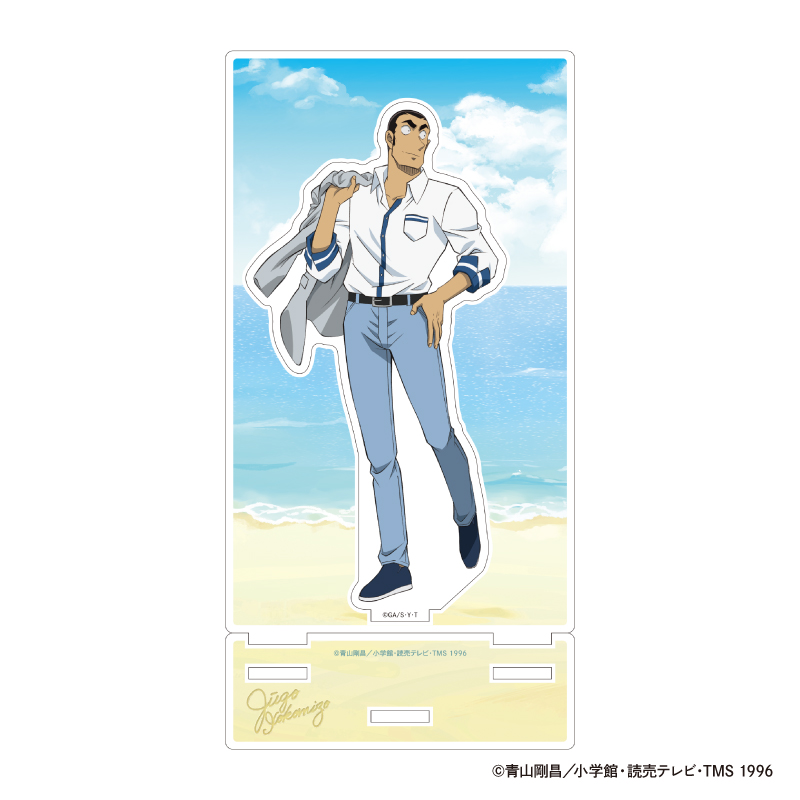 "Detective Conan" Acrylic Stand with Background Frame Seaside Yokomizo Jugo