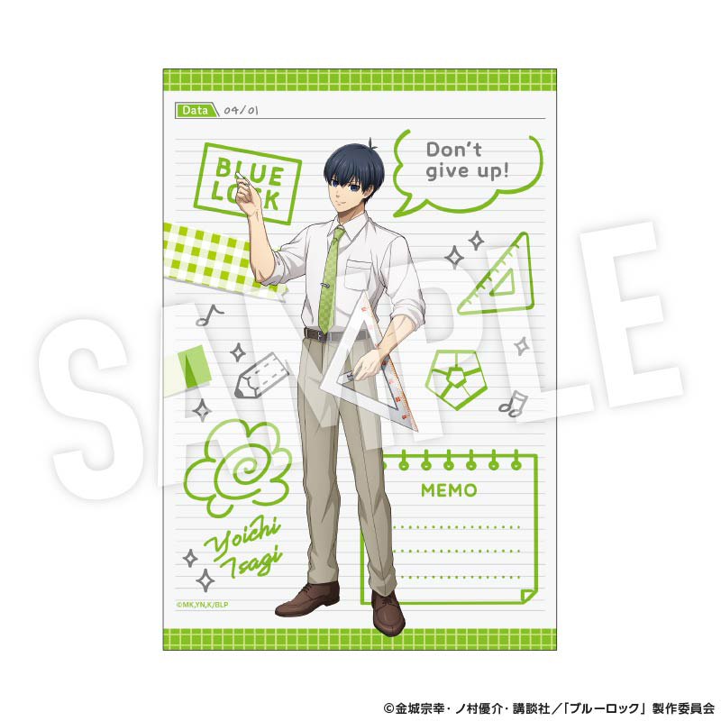 "Blue Lock" Postcard Set Study